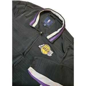 Los Angeles Lakers G-III By Carl Banks Zip-Up Jacket Mens Size Large